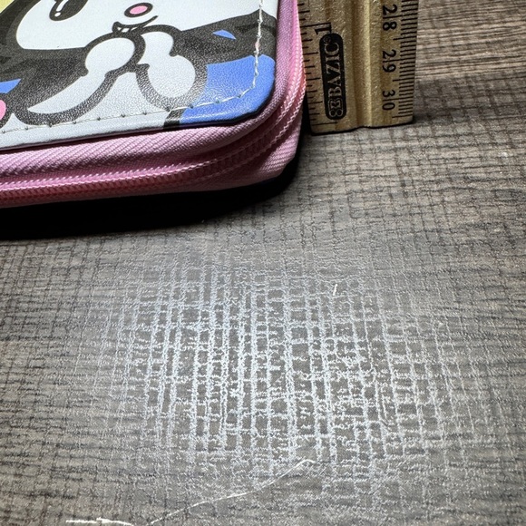 Sanrio Character Wallet - Pink, Yellow, Blue, Black - Picture 4 of 6
